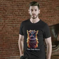 3D Model of Owl T-Shirt