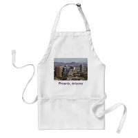 Downtown View of Phoenix, Arizona Adult Apron