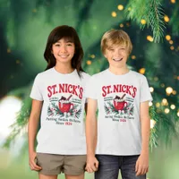 Christmas St. Nick's Hot Chocolate Tradition Tri-Blend Shirt