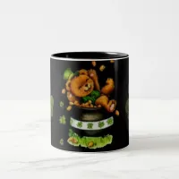 Pot of Bear Two-Tone Coffee Mug