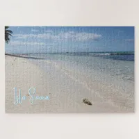 Isla Saona - Caribbean Beach with Seashell Jigsaw Puzzle