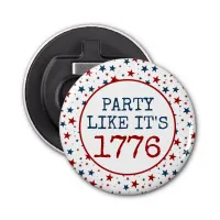 4th of July Stars 1776 Patriotic Party Bottle Opener