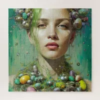 Beautiful Easter Goddess Jigsaw Puzzle