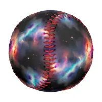 Stellar Symphony Galactic Nebulas Pattern Baseball