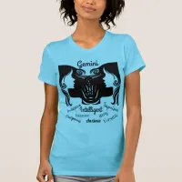 Horoscope Sign Gemini Traits Twins T-Shirt