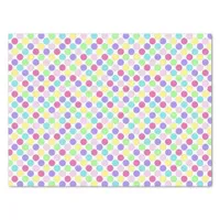 Fun Colorful Polka Dots Tissue Paper