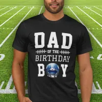 Football First Birthday Party Dad T-Shirt