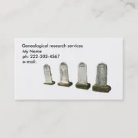 BusCard - headstones Business Card