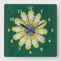 Clock - Crochet Pattern - Daisy