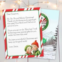 Personalized Letter from Santa Claus for Children