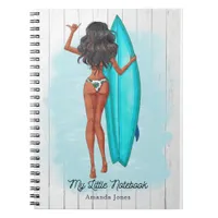 Girl Surfer Notebook