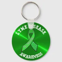 Be Strong Lyme Disease Awareness Key Chain