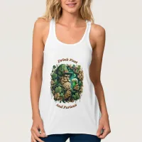 Enchanted Evening of Ale A Leprechauns Toast  Tank Top