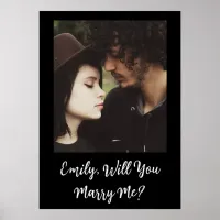 Personalized Will  You Marry Me   Poster