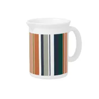 Modern New Season Stripes Beverage Pitcher