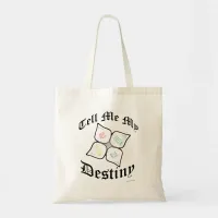 Goofy and Snarky Fortuneteller Nostalgia Design Tote Bag