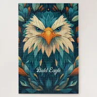 Bald Eagle Geometric Illustration Jigsaw Puzzle