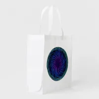 Ethereal Swirl Grocery Bag