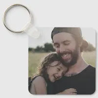 Add your Favorite Photo to this Father's Day Keychain