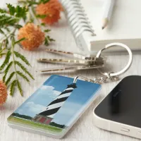 Cape Hatteras Lighthouse Outer Banks NC Keychain