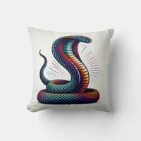 Serpentine Comfort: Cobra-Shaped Pillow for Exotic