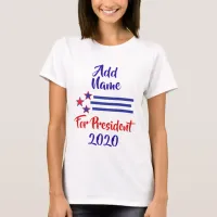 Add Your Favorite Candidate 2020 Election Humor T-Shirt