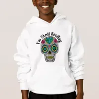 Decorated Abstract Skull Hoodie