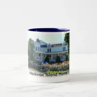 Mackinac Island Home Two-Tone Coffee Mug