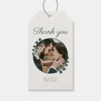 Greenery and Monogram Wedding  Gift Tags