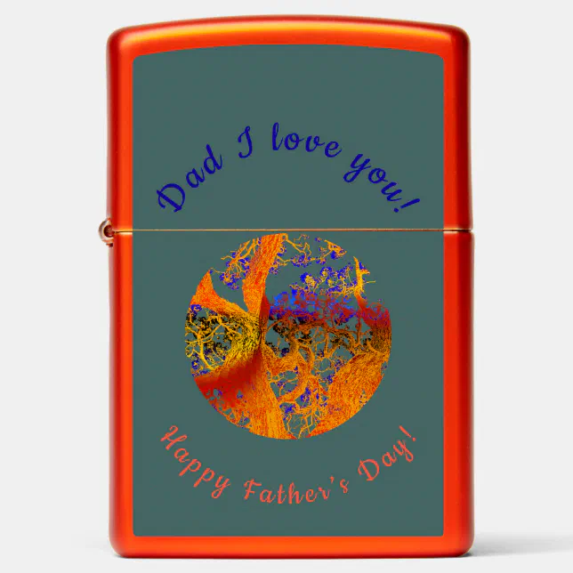 Golden Tree - happy father’s day Zippo Lighter