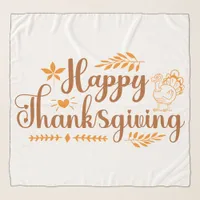 Happy Thanksgiving Scarf