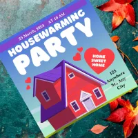 Sweet Home Housewarming Party Invitation