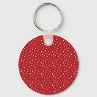 Christmas Trees and Snowflakes Keychain