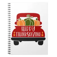 Thanksgiving Truck Notebook