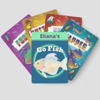 Personalized Go Fish Fun Kids Children's Card Game