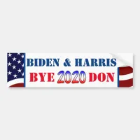 Biden and  Harris for President and Vice 2020 Bumper Sticker