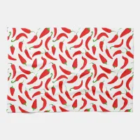 Red Pepper Fun Kitchen Towel