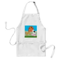 Barnyard Party Adult Apron