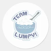 Team Lumpy Potatoes Classic Round Sticker