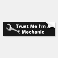 Funny Mechanic Joke Bumper Sticker