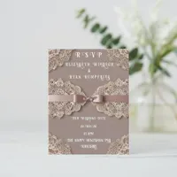 Blossoms of Love" Wedding Invitation Collection Po Postcard