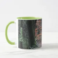 Autumn Forest Nature Photo Mug