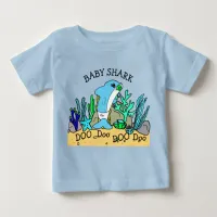 Personalized Baby Shark Baby's Baby T-Shirt