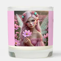 Beautiful October Fairy in Cosmos Scented Candle