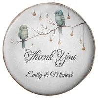 Rustic Woodland Love Birds Celebration Chocolate Covered Oreo