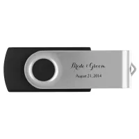 Personalized Wedding Photos USB Flash Drive