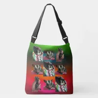 Sugar Glider Tiled All-Over-Print Cross Body Bag