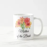 Mother of the Bride Floral Bouquet Mug