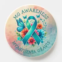 MG Awareness | Myasthenia Gravis Ribbon PopSocket