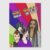 Be You | Diverse People | Pop Art